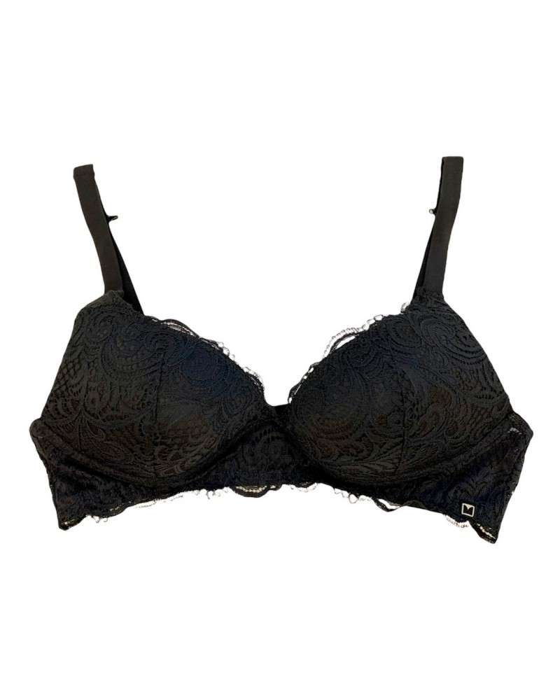 Reggiseno Vela Senza Ferretto Imbottito Coppa Lormar Frizzante Pizzo