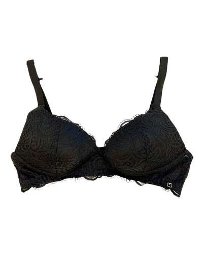 Reggiseno Vela Senza Ferretto Imbottito Coppa Lormar Frizzante Pizzo