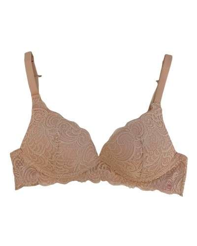 Reggiseno Vela Senza Ferretto Imbottito Coppa Lormar Frizzante Pizzo