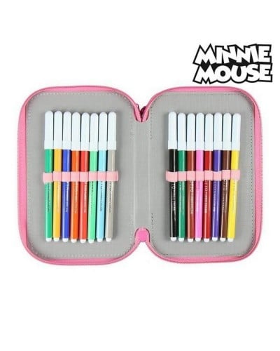 Astuccio Scuola Triplo Minnie Disney Giotto Confezione 42 Pezzi