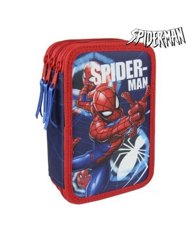 Astuccio Scuola Triplo Spiderman Marvel Giotto Confezione 42 Pezzi