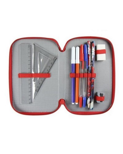 Astuccio Scuola Triplo Spiderman Marvel Giotto Confezione 42 Pezzi