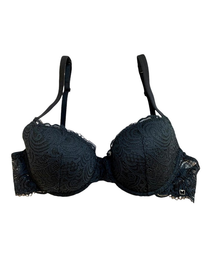 Reggiseno Balconcino Con Ferretto Imbottito Coppa C Lormar Nuvola Frizzante Pizzo