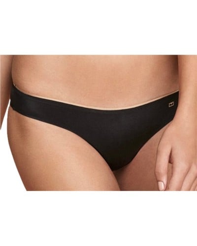 Slip Brasiliana Liscia Cuciture Invisibili Lormar Naturale