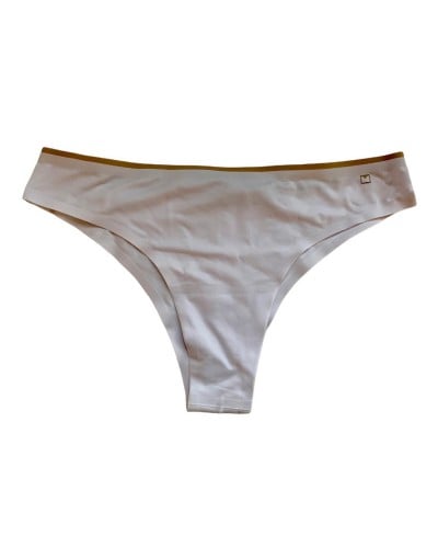 Slip Brasiliana Liscia Cuciture Invisibili Lormar Naturale