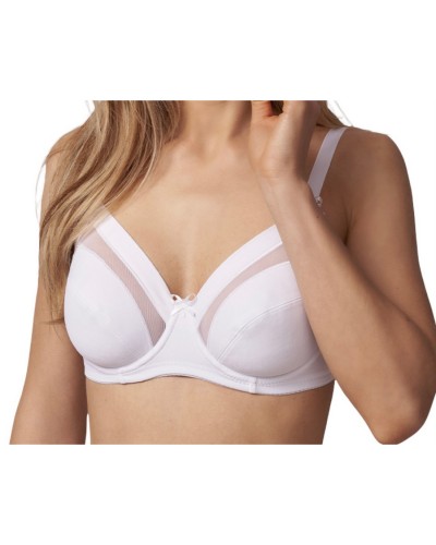 Reggiseno Donna Microfibra Con Ferretto E Tulle Spiman 355