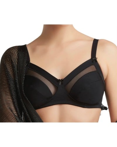 Reggiseno Donna Microfibra Con Ferretto E Tulle Spiman 355