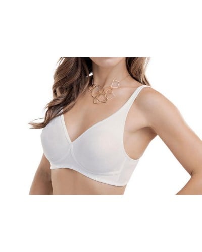 Reggiseno Cotone Elastico Incrociato Senza Ferretto Spiman 2177