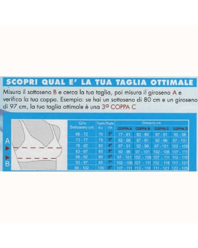 Reggiseno Cotone Elastico Incrociato Senza Ferretto Spiman 2177