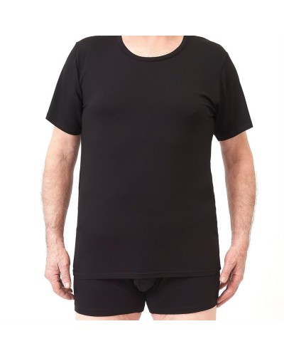 Maglia Mezza Manica Uomo Taglie Forti Girogola Filo Di Scozia Irge