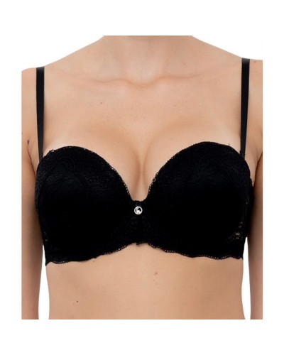 Reggiseno Raddoppia La Taglia Pizzo Lormar Extra Pizzo Fascia
