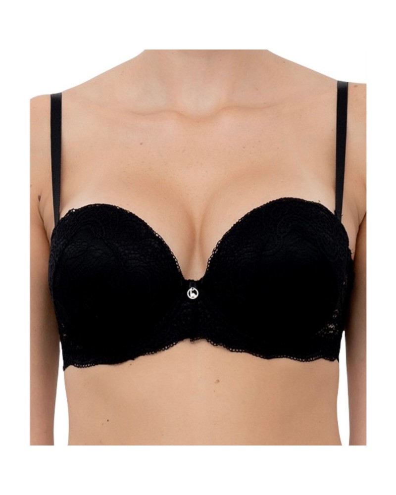 Reggiseno Raddoppia La Taglia Pizzo Lormar Extra Pizzo Fascia