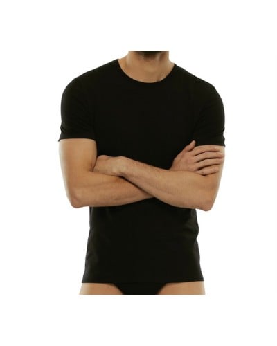 Maglia Mezza Manica Uomo Caldo Cotone Girogola Irge Confezione 3 Pezzi