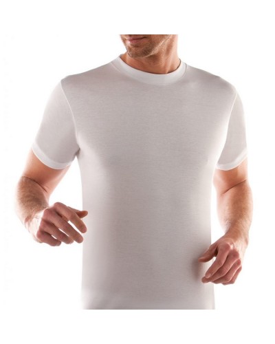 Maglia Mezza Manica Uomo Caldo Cotone Girogola Irge Confezione 3 Pezzi