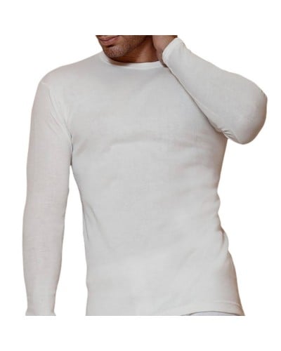 Maglia Manica Lunga Uomo Caldo Cotone Giro Irge Confezione 3 Pezzi