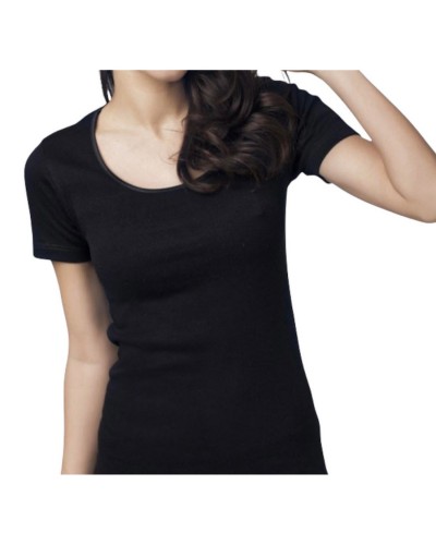 Maglia Donna Mezza Manica Caldo Cotone Irge Confezione 3 Pezzi