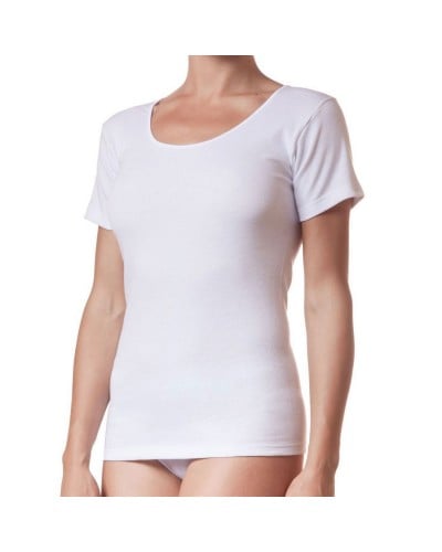 Maglia Donna Mezza Manica Caldo Cotone Irge Confezione 3 Pezzi