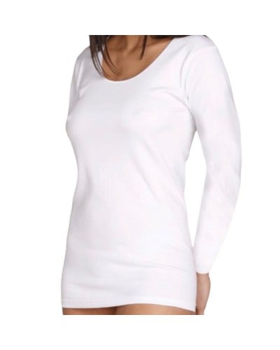 Maglia Manica Lunga Donna Caldo Cotone Irge Confezione 3 Pezzi