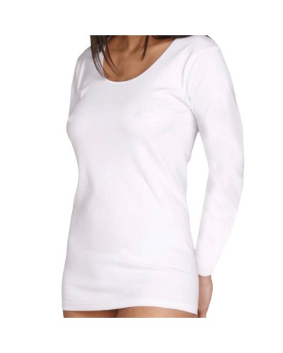 Maglia Manica Lunga Donna Caldo Cotone Irge Confezione 3 Pezzi