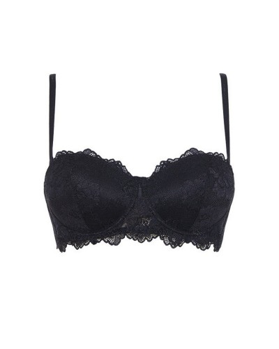 Reggiseno Lormar Fascia Più 1 Taglia Pizzo Con Ferretto Push Up
