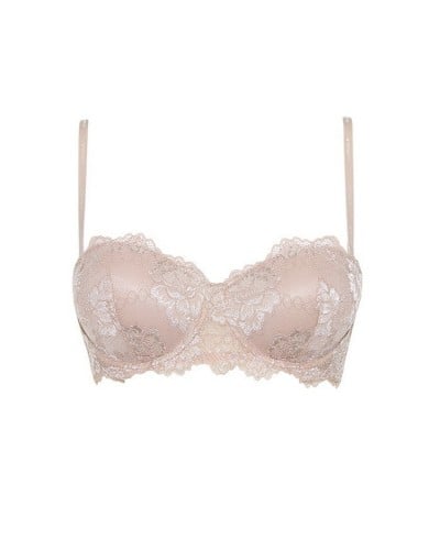 Reggiseno Lormar Fascia Più 1 Taglia Pizzo Con Ferretto Push Up
