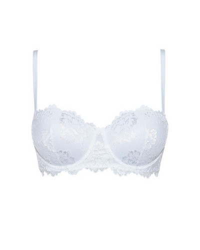 Reggiseno Lormar Fascia Più 1 Taglia Pizzo Con Ferretto Push Up