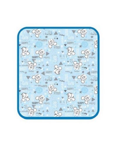 Copertina Lettino Culla Con Sbarre Neonato Disney Mickey Cielo Pile