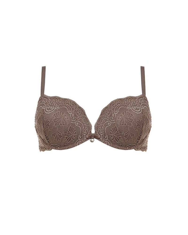 Reggiseno Doppio Push Up Pizzo e Ferretto Lormar