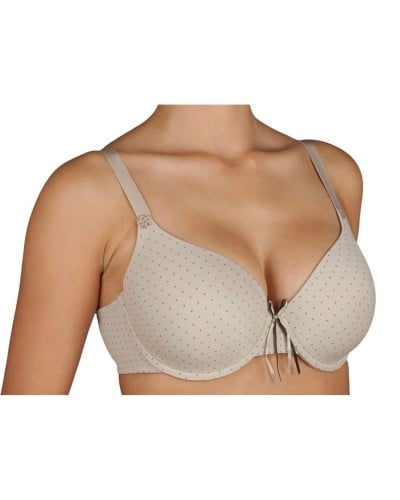 Reggiseno Leggermente Imbottito Con Ferretto E Stampa A Pois Selene Greta C