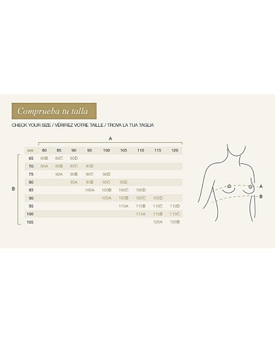 Reggiseno Post Operatorio Con Apertura Avanti Selene Luisa
