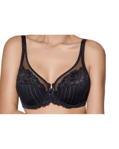 Reggiseno Contenitivo Con Ferretto E Pizzo Mariluz Coppa C selene
