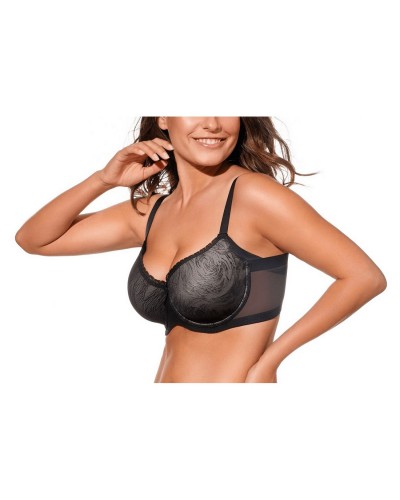 Reggiseno Modellante Con Ferretto E Fascia Alta Coppa C Violeta Selene