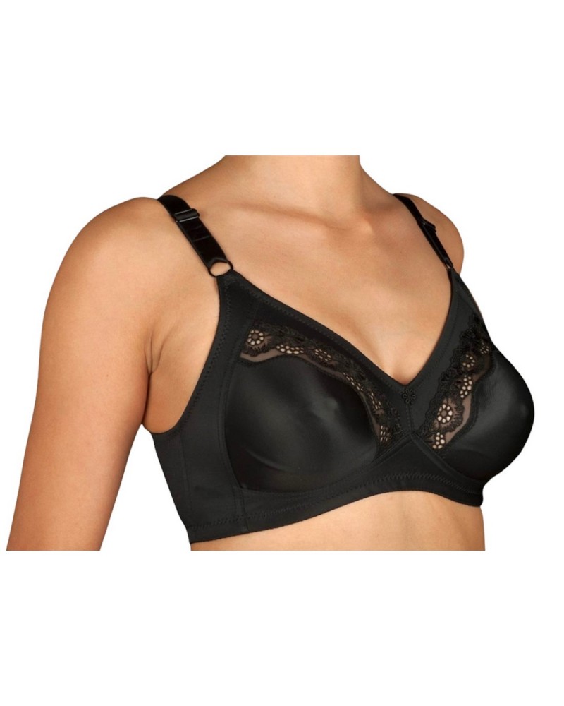 Reggiseno Sfoderato Senza Ferretto Coppa C Con Pizzo Cecilia Selene