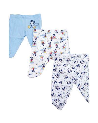 Ghettina Neonato Disney Mickey Mouse Cotone Caldo Confezione 6 Pezzi
