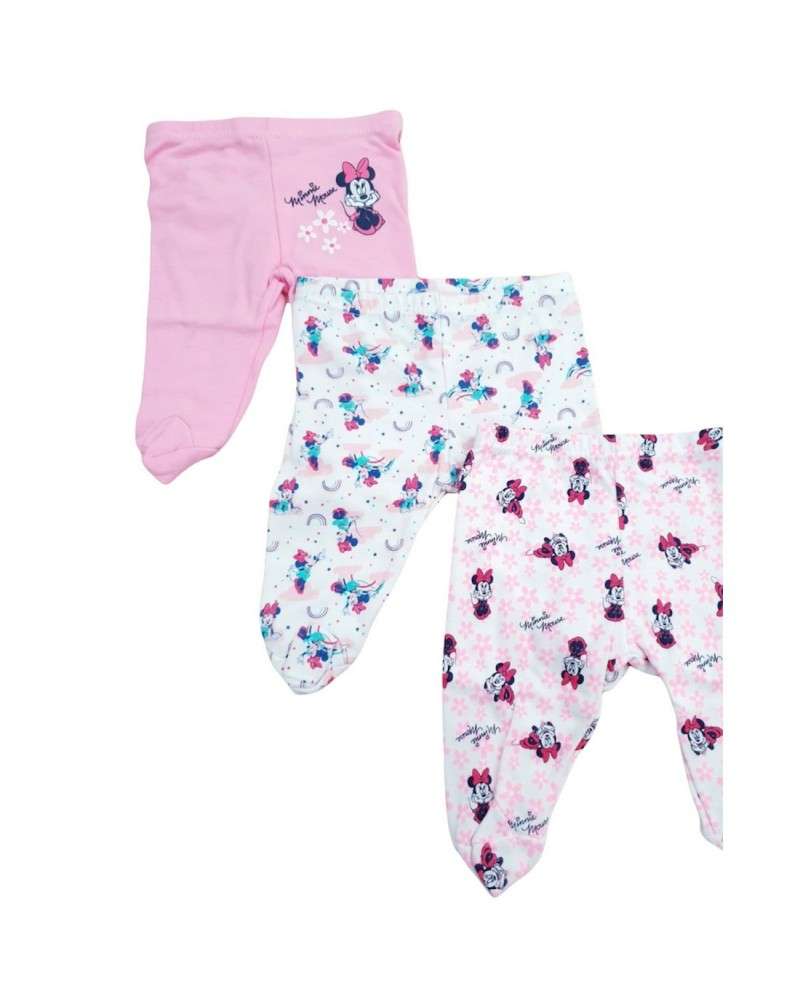 Ghettina Neonata Disney Minnie Cotone Caldo Confezione 6 Pezzi