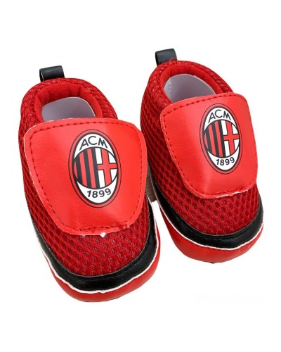 Scarpa Neonato In Tessuto AC Milan