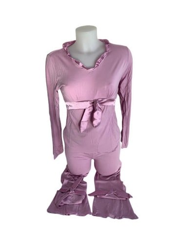 Pigiama Donna In Cotone Modal Manica Lunga Cuore Di Donna