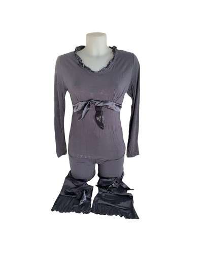 Pigiama Donna In Cotone Modal Manica Lunga Cuore Di Donna