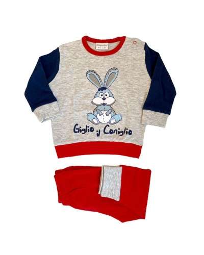 Pigiama Neonato Cotone Caldo Magnolia