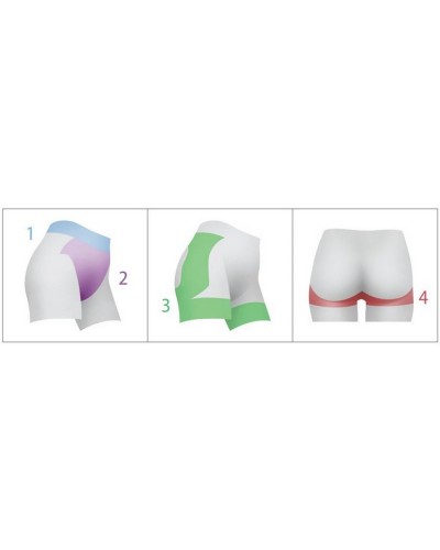 Guaina Donna Gambetta Alza Glutei Contenitiva BC