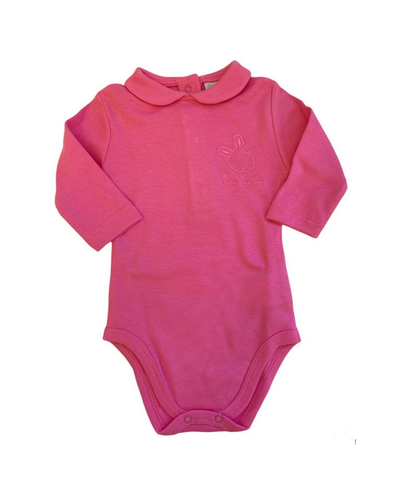 Body Con Colletto Da Neonata In Cotone Felpato Pierre Cardin