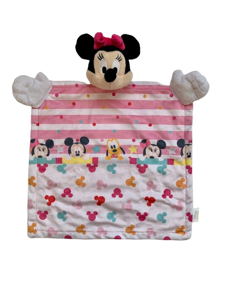 Dudu Double Face Con Applicazione Minnie Disney