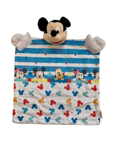 Dudu Double Face Con Applicazione Mickey Mouse Disney
