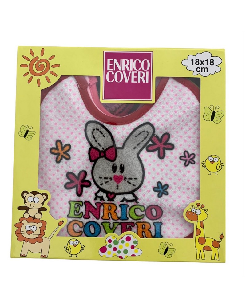 Bavette Neonata Piccole Plastificate Enrico Coveri Confezione 6 Pezzi