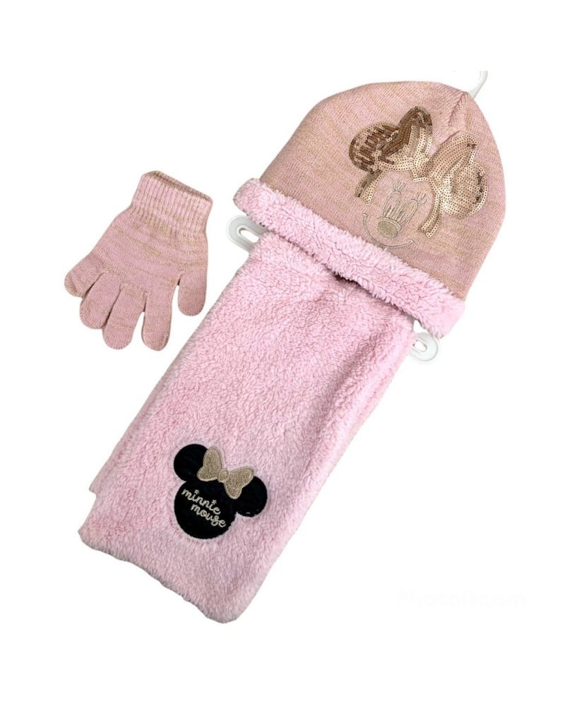 Cappello Più Sciarpa Più Guanti Minnie Bambina Disney