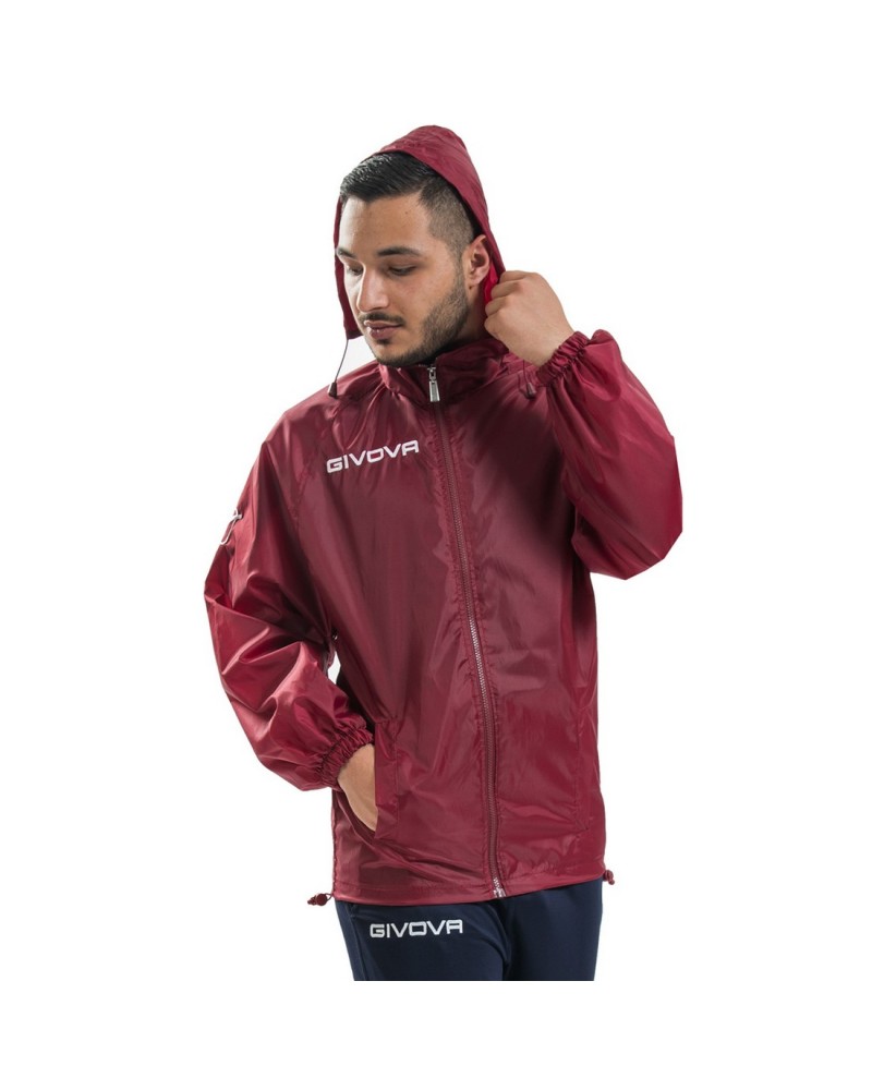 K-Way Givova Rain Con Cappuccio Unisex