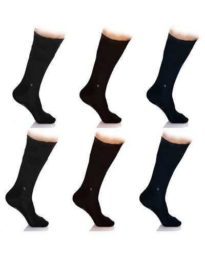 Calza Lunga Uomo Filo Di Scozia Elasticizzato Pierre Cardin Confezione 6 Paia
