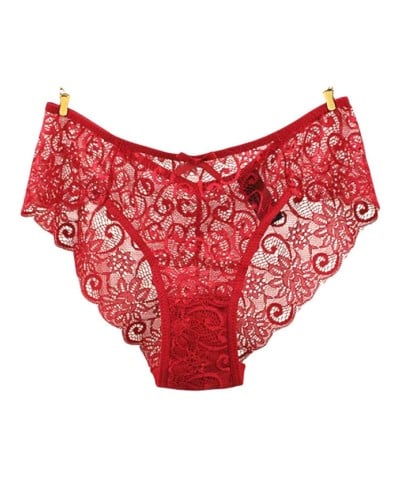 Slip Donna Rosso In Pizzo Frames