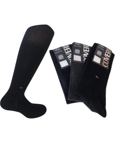 Calza Lunga Uomo Cotone Caldo Enrico Coveri Colorata Confezione 6 paia