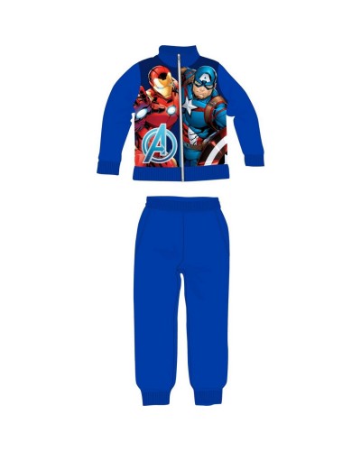 Tuta Bambino Felpa Full Zip Avengers Marvel